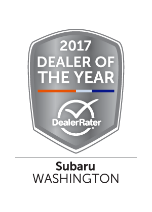 Dick Hannah Subaru 2017 DealerRater Subaru Dealer of the Year Washington State