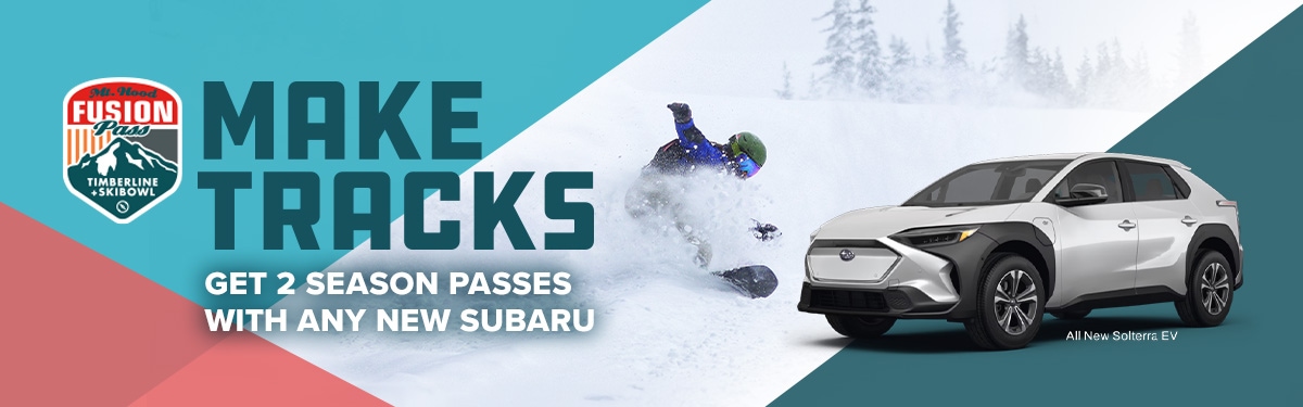 Buy a new Subaru and get two seasons passes!