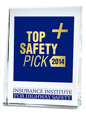 Subaru IIHS Top Safety Pick 2014