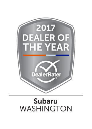 Dick Hannah Subaru 2017 DealerRater Subaru Dealer of the Year Washington State
