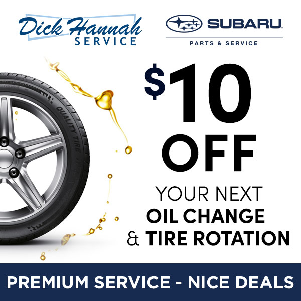$10 Off Oil Change & Tire Rotation
